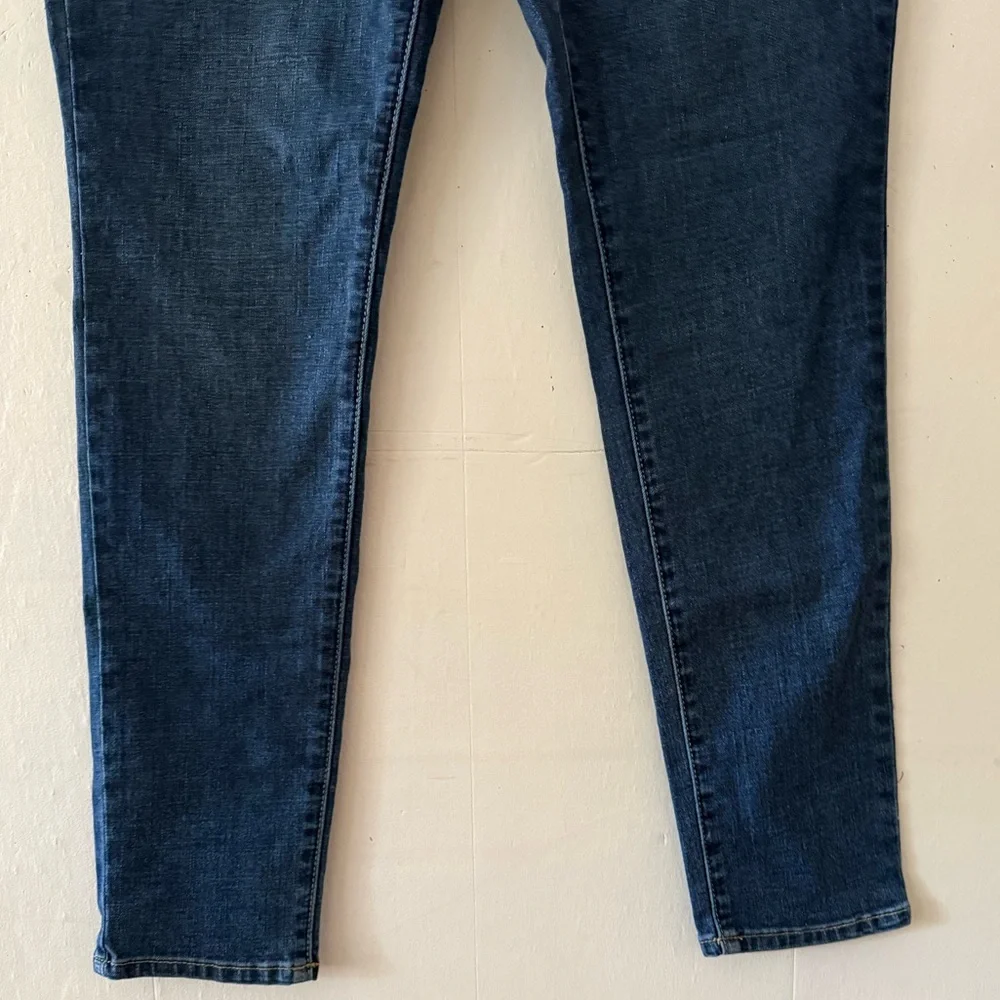 Seven7 Skinny High Rise Ankle Jeans St. James Wash Size 10